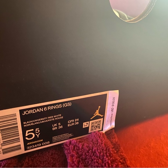 Jordan 6 Rings - Picture 2 of 2